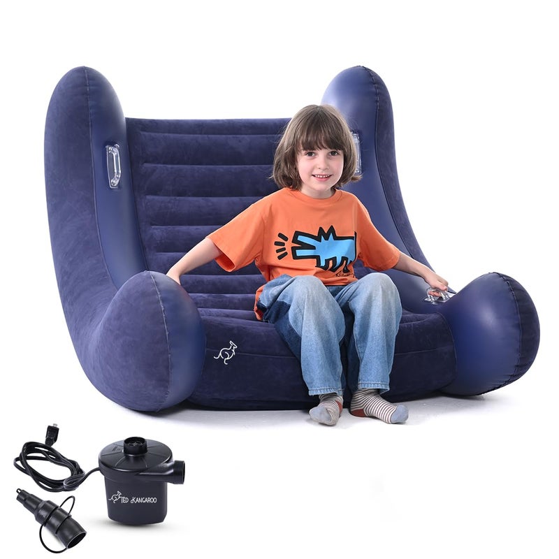 TED KANGAROO AIR Cloud Rocker Sensory Chair for Kids Includes Electric Air Pump